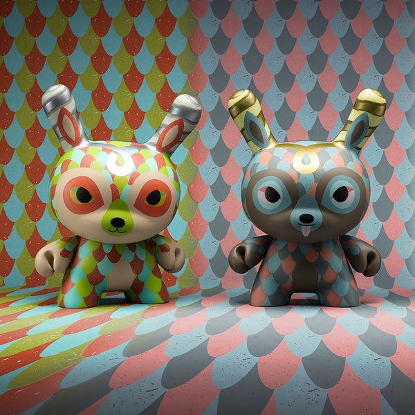 The Curly Horned Dunnylope by Horrible Adorables x Kidrobot