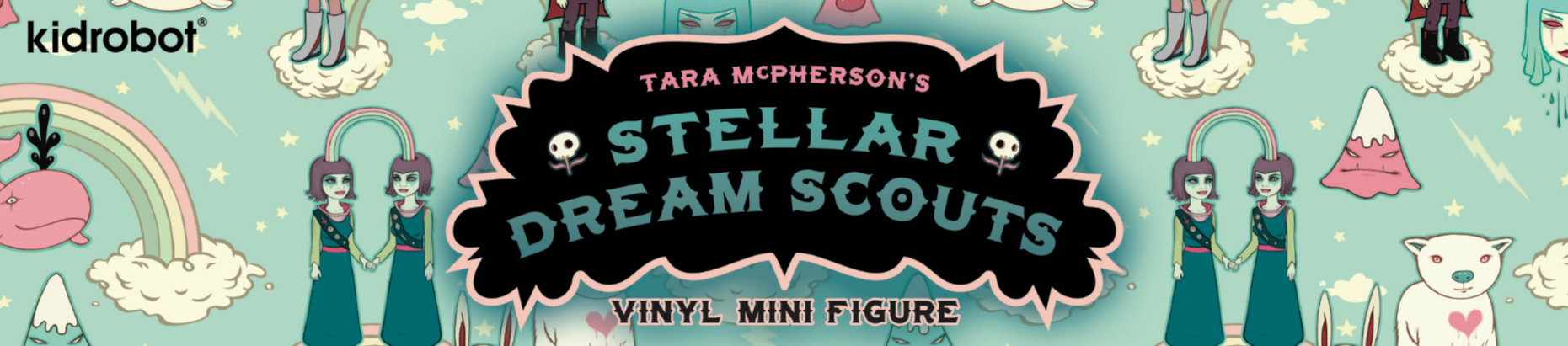 Kidrobot x Tara McPherson Art Toys, Designer Mini Figures & Collectibles