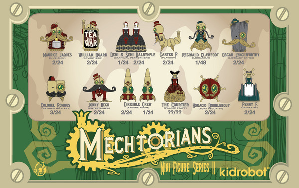 The Mechtorians Kidrobot Mini Series by Doktor A - Ratios