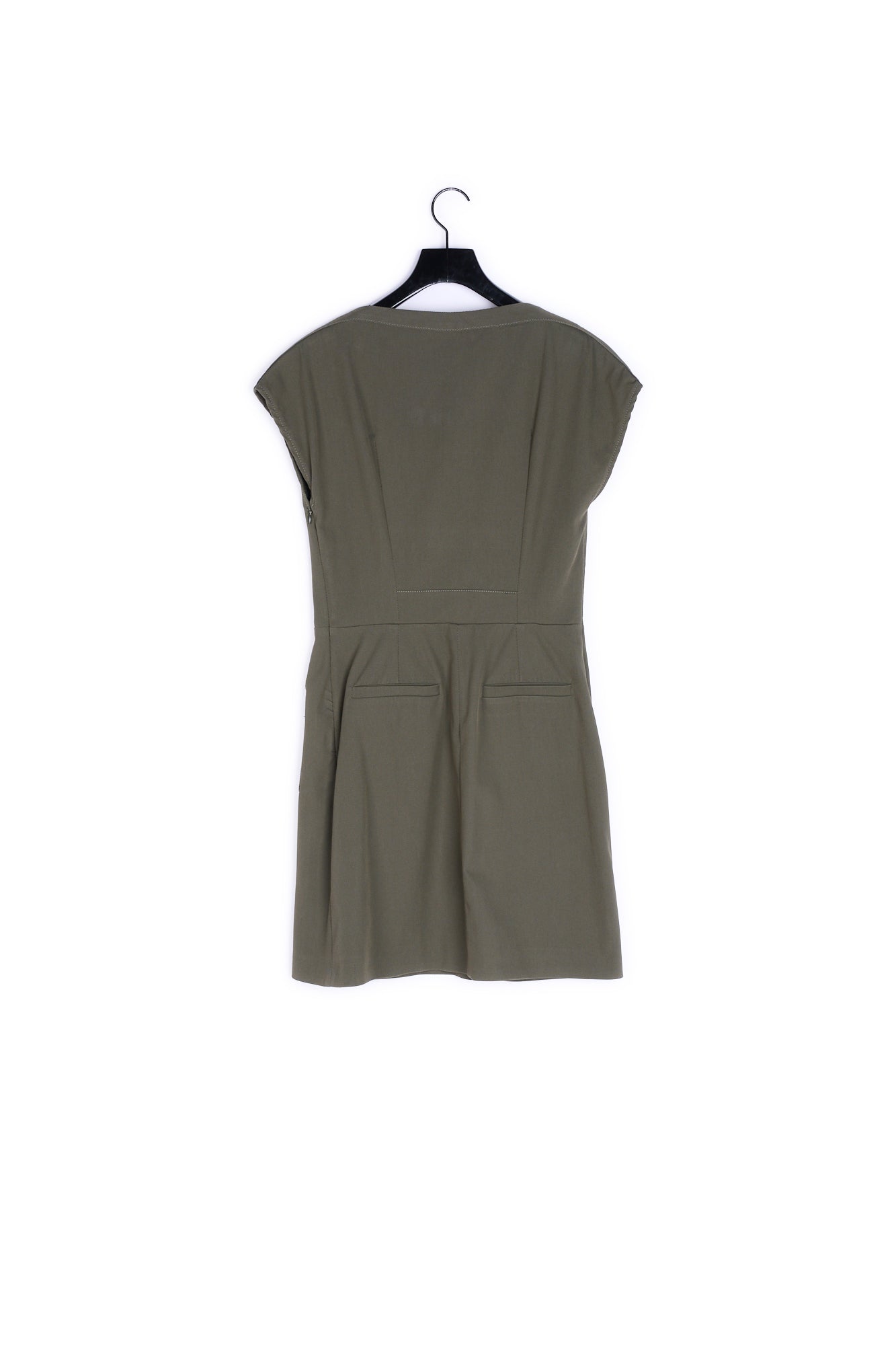 Robe kaki à lacets The Kooples seconde vie