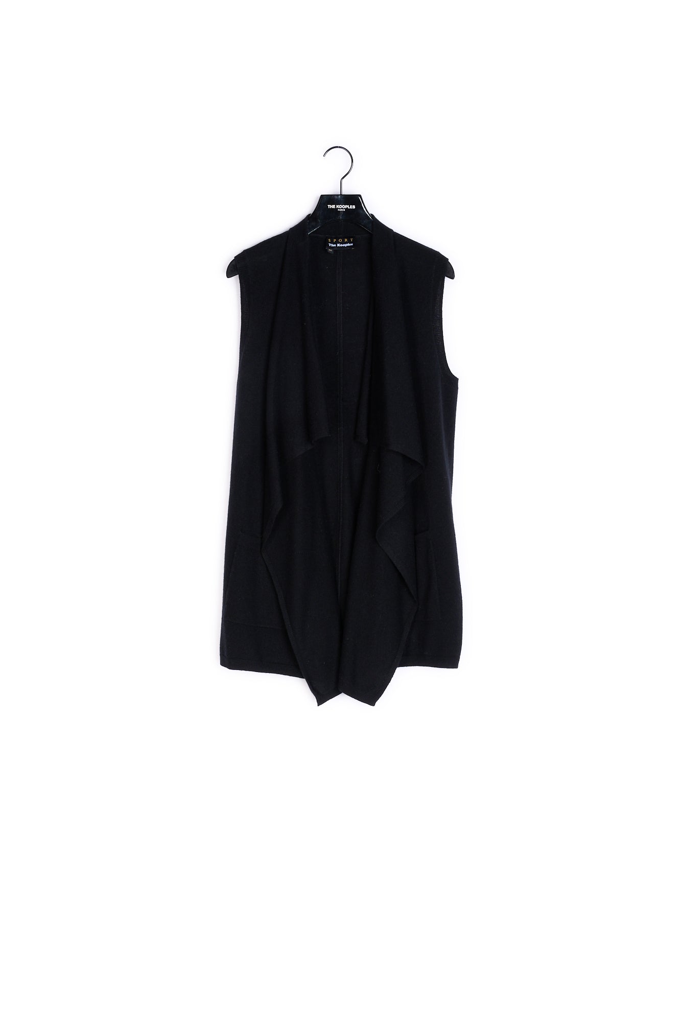 Cardigan noir sans manches The Kooples seconde vie