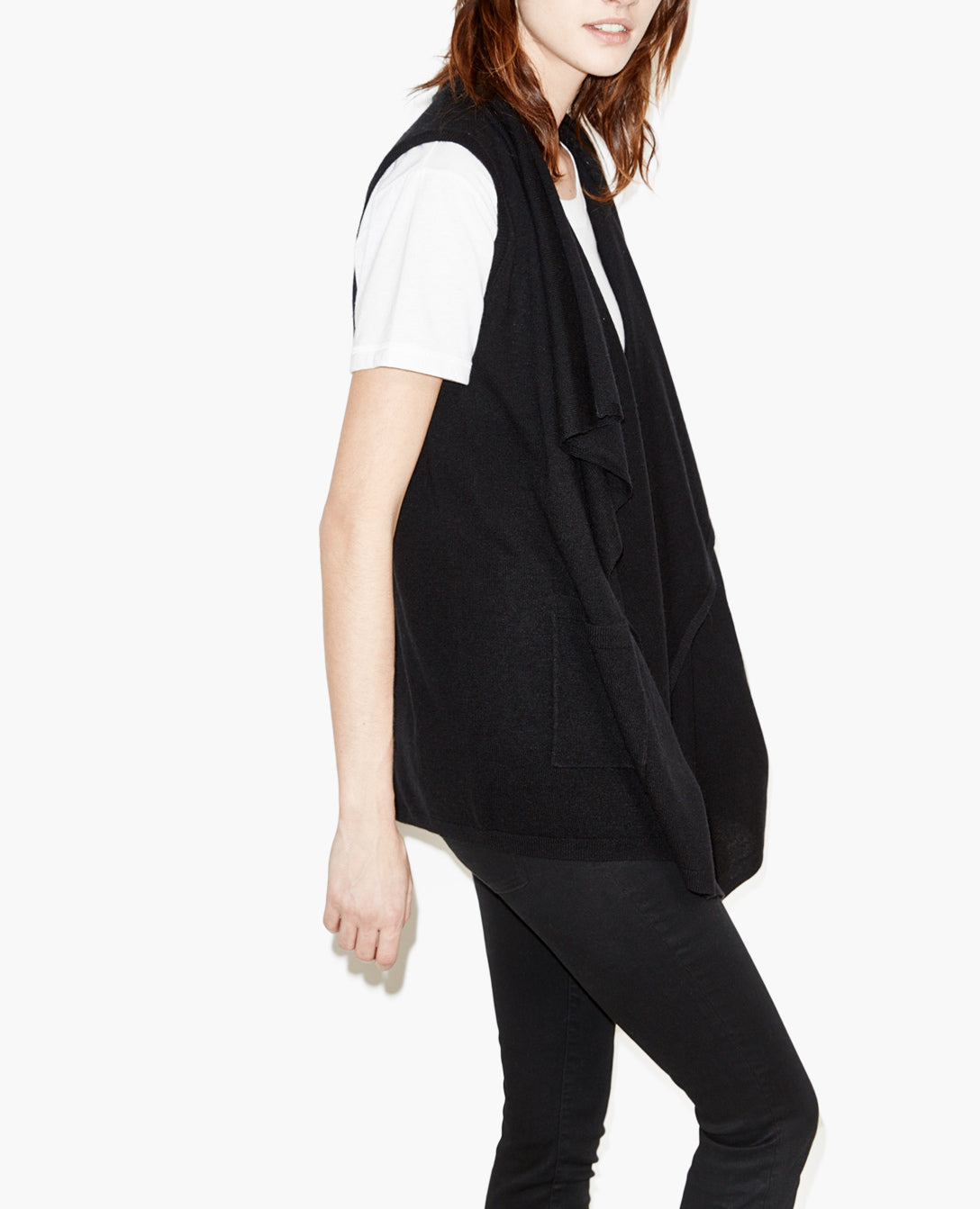 Cardigan noir sans manches The Kooples seconde vie