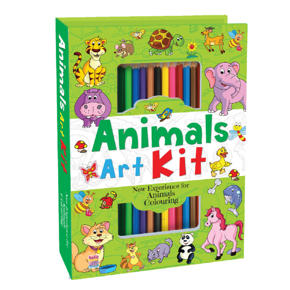 Animals Small Doodle Art Kit – Hello Friend books