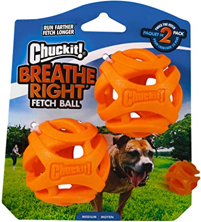 breathe right dog ball