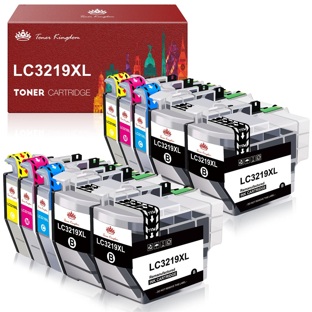 lokalisere Rejsebureau is Compatible Brother LC3219XL LC3217 Ink Cartridge -10 Pack – Toner Kingdom