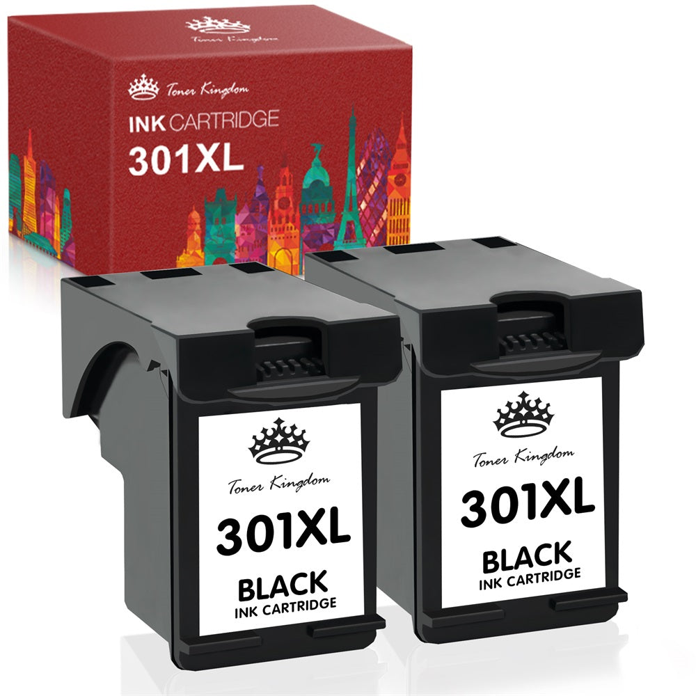 Ernest Shackleton kop Interpersoonlijk Compatible HP 301XL 301 Black Ink Cartridge -2 Pack – Toner Kingdom
