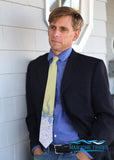 Westport MA, Vintage Nautical Chart Tie