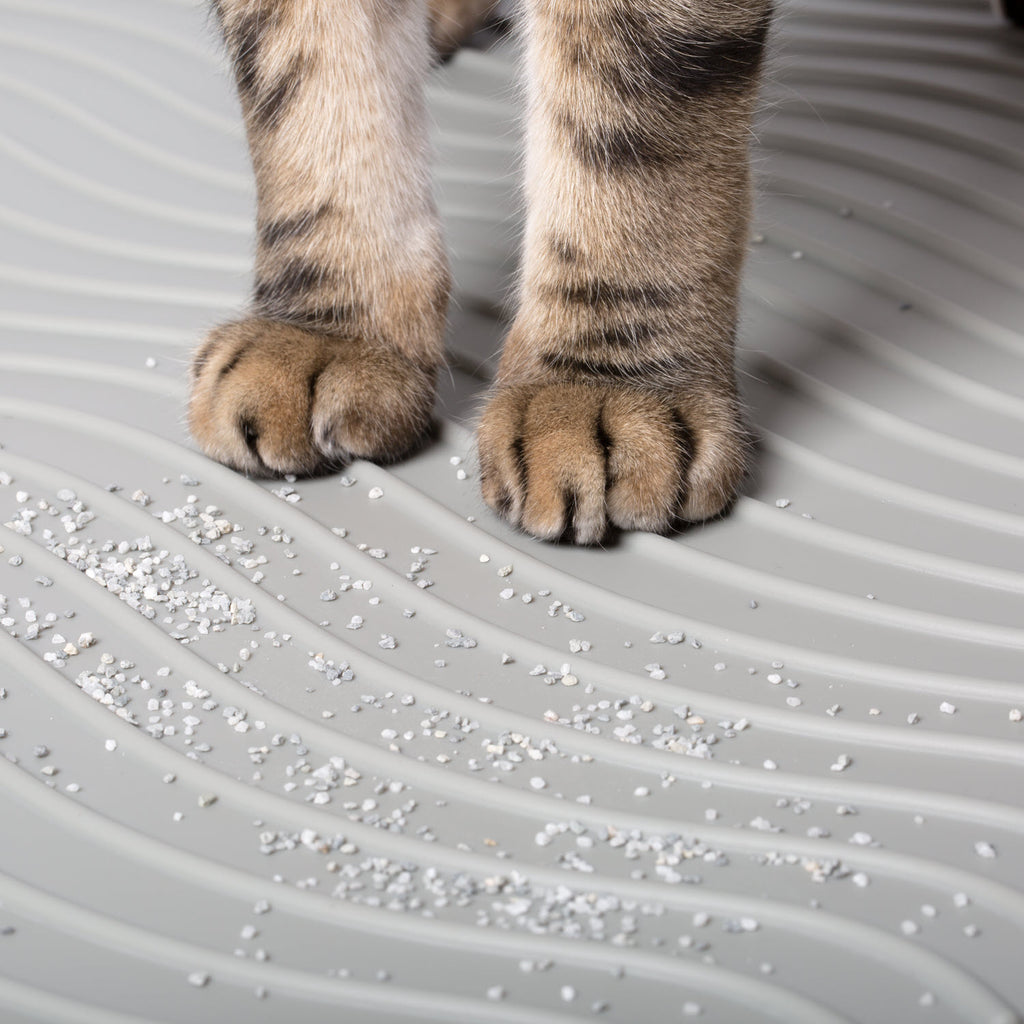 Toughgrip Cat Litter Mat In Hygienic Premium Silicone Petfusion