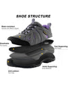 Women's Waterproof Hiking Shoes Low Cut Breathable Trekking Boots