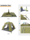 Ubon 4 Person Lightweight Camping Tent