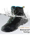 Men's Waterproof Hiking Boots High-Traction Grip Outdoors Ankle Boots