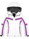 Girl's Waterproof Ski Jacket Windproof Snowboard Jackets Insulated Winter Coats