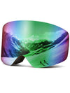 Ski Goggle Unisex Snow Goggle Dual Layers Lens Anti-Fog Non-Slip Snowboard Goggle