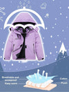 Girls' Waterproof Ski Jacket Insulated Snowboarding Jackets Winter Snow Coat