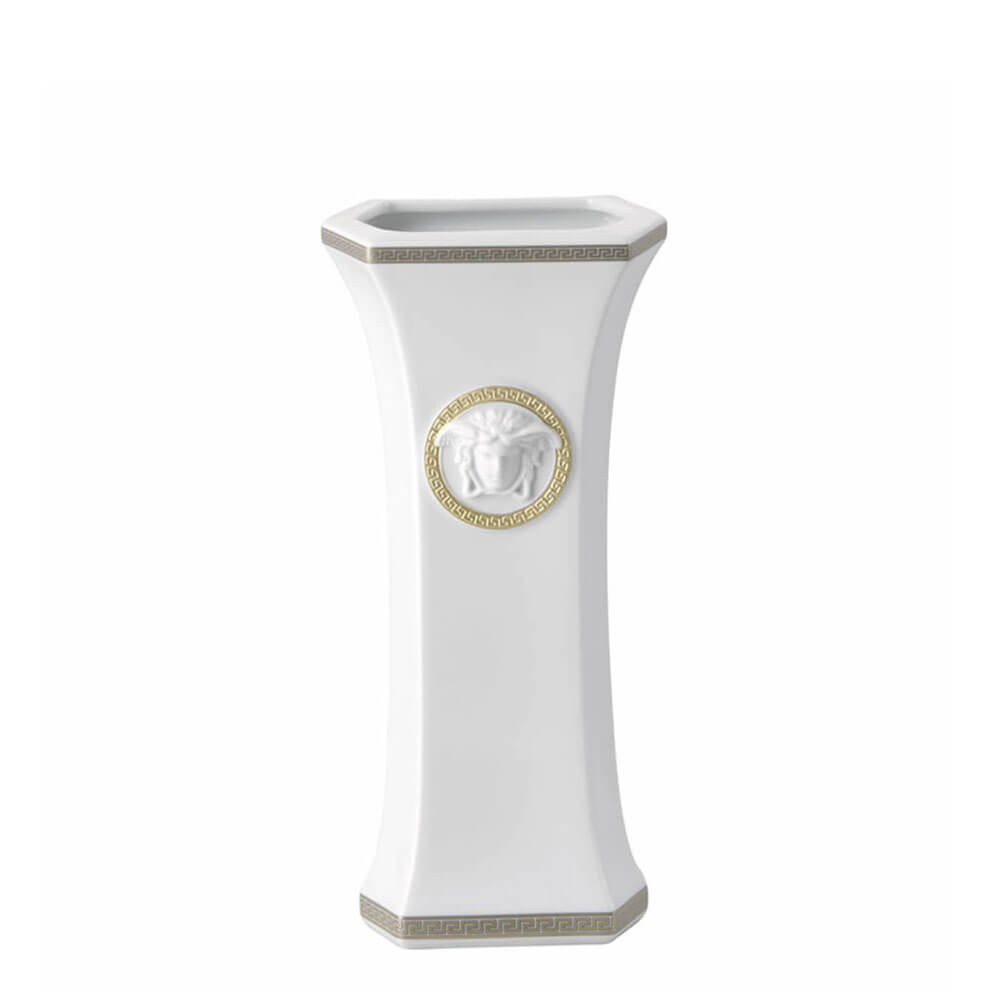 versace white vase