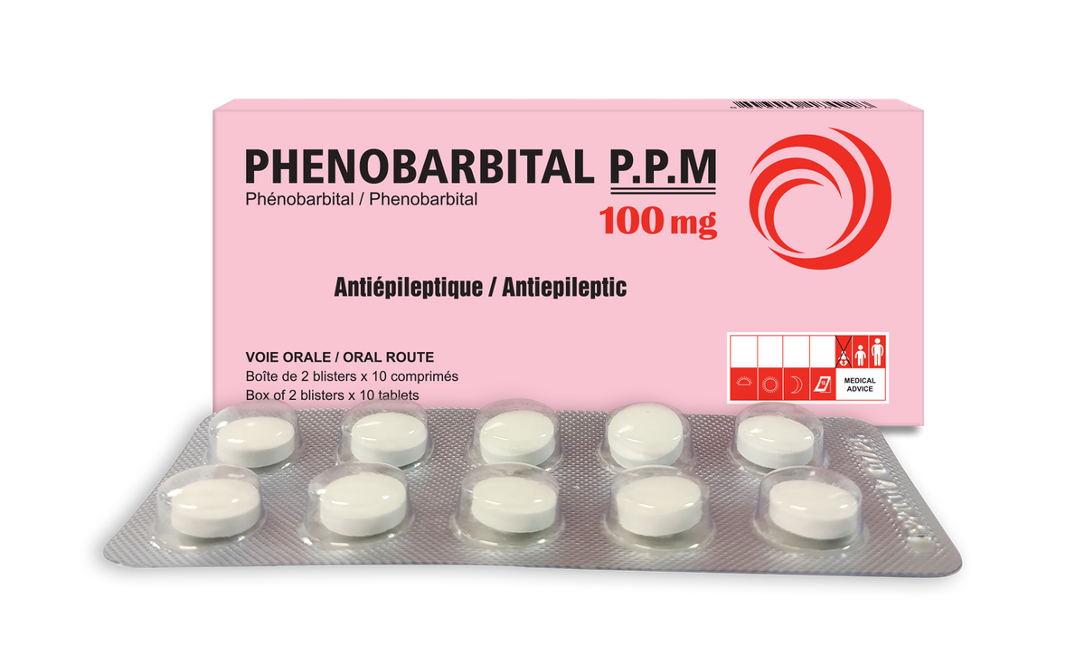 PHENOBARBITAL PPM 100MG TAB (BOX/2x10)(PPM)