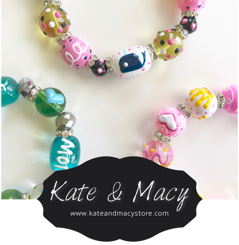 Kate and Macy bracelets