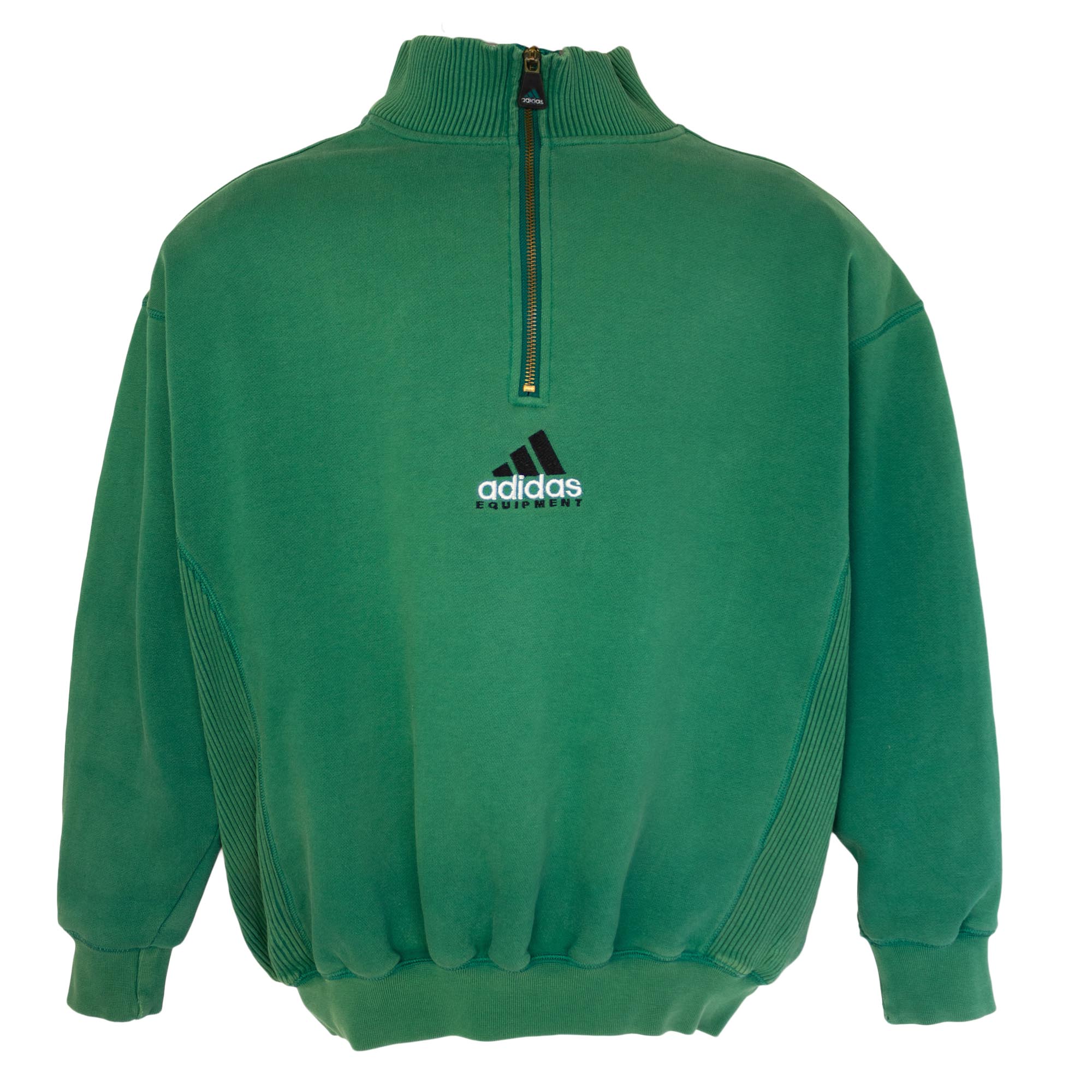Adidas Equipment 90s Embroidered 1/4-Zip Sweatshirt (L) – NINE