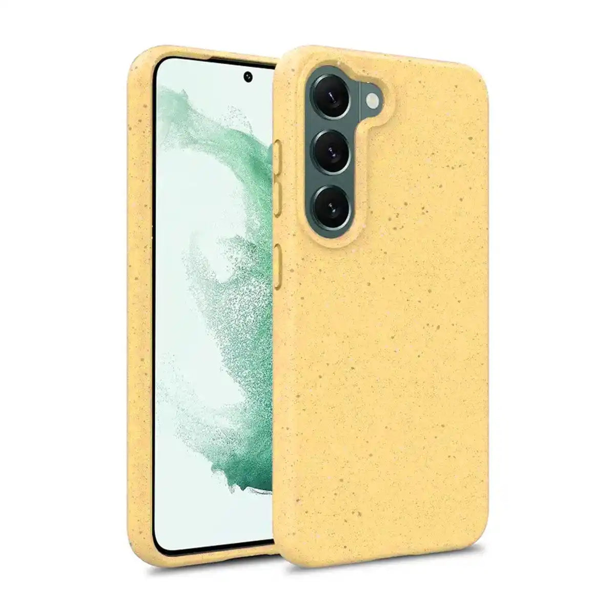 Samsung Galaxy S23 Plant-based Compostable Shockproof Case - Yellow