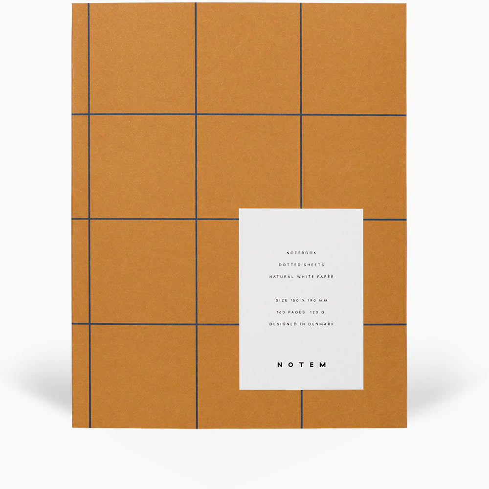 Couverture cahier notem ocre