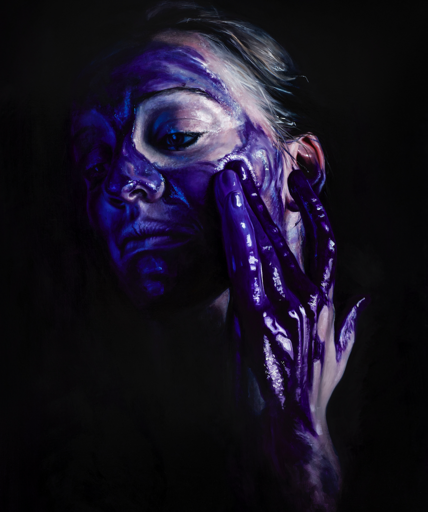 Dioxazine Purple Paint Play | Emma-Leone Palmer