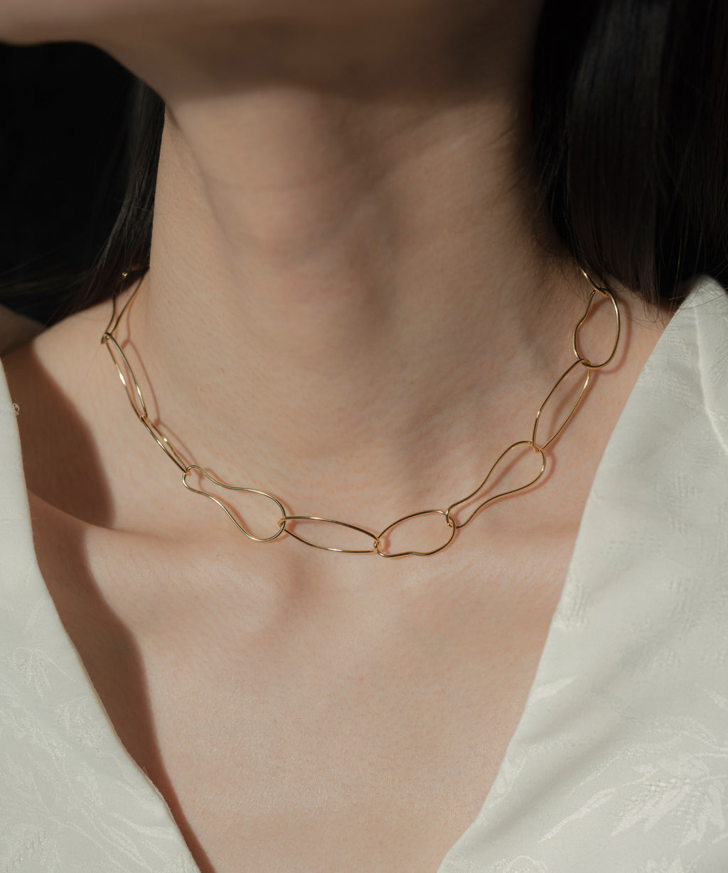 Oval Chain Choker