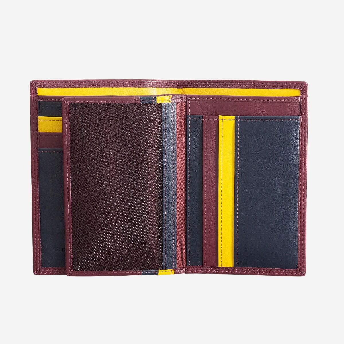 Portafoglio verticale unisex pelle colorata - Tiberio - Dudubags