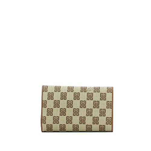 Portafoglio medio Donna Piero Guidi Iconic Monogram 15 x 9,5 x 3 cm