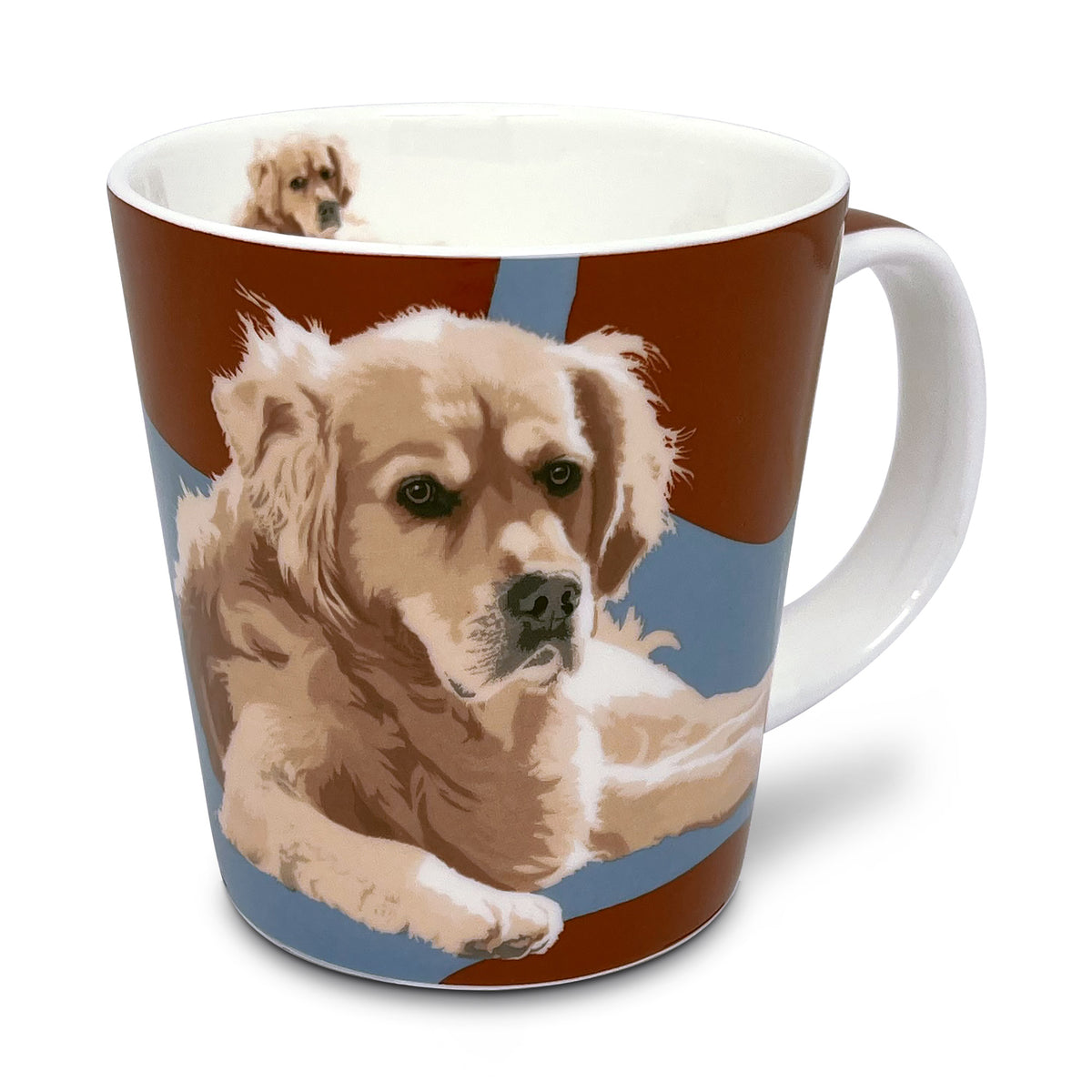 Leslie Gerry LGMUB037 Mug Golden Retriever Dog 