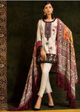 Al Zohaib Embroidered Linen Winter Collection Design 07A 2019