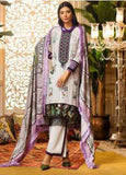 Al Zohaib Embroidered Linen Winter Collection Design 07B 2019