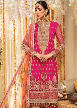 Anaya Embroidered Net Wedding Collection 02 Farahnaz 2019