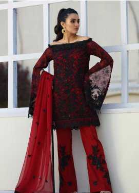 COIR Embroidered Chiffon Luxury Collection 05 Scarlett Dandelion 2019