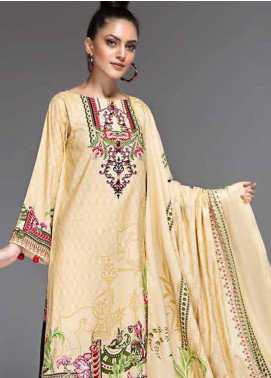 Ittehad Textiles Printed Linen Winter Collection Design 3026-A 2019