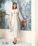 Nureh Embroidered Luxury Chiffon Collection Design N06 2020