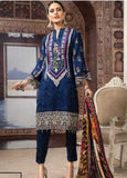 Resham Ghar Embroidered Silk Luxury Collection 03 Nice Blue 2019