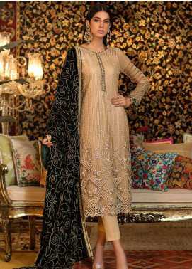 Sifona Embroidered Chiffon Winter Collection 02 Ethnic Green 2019