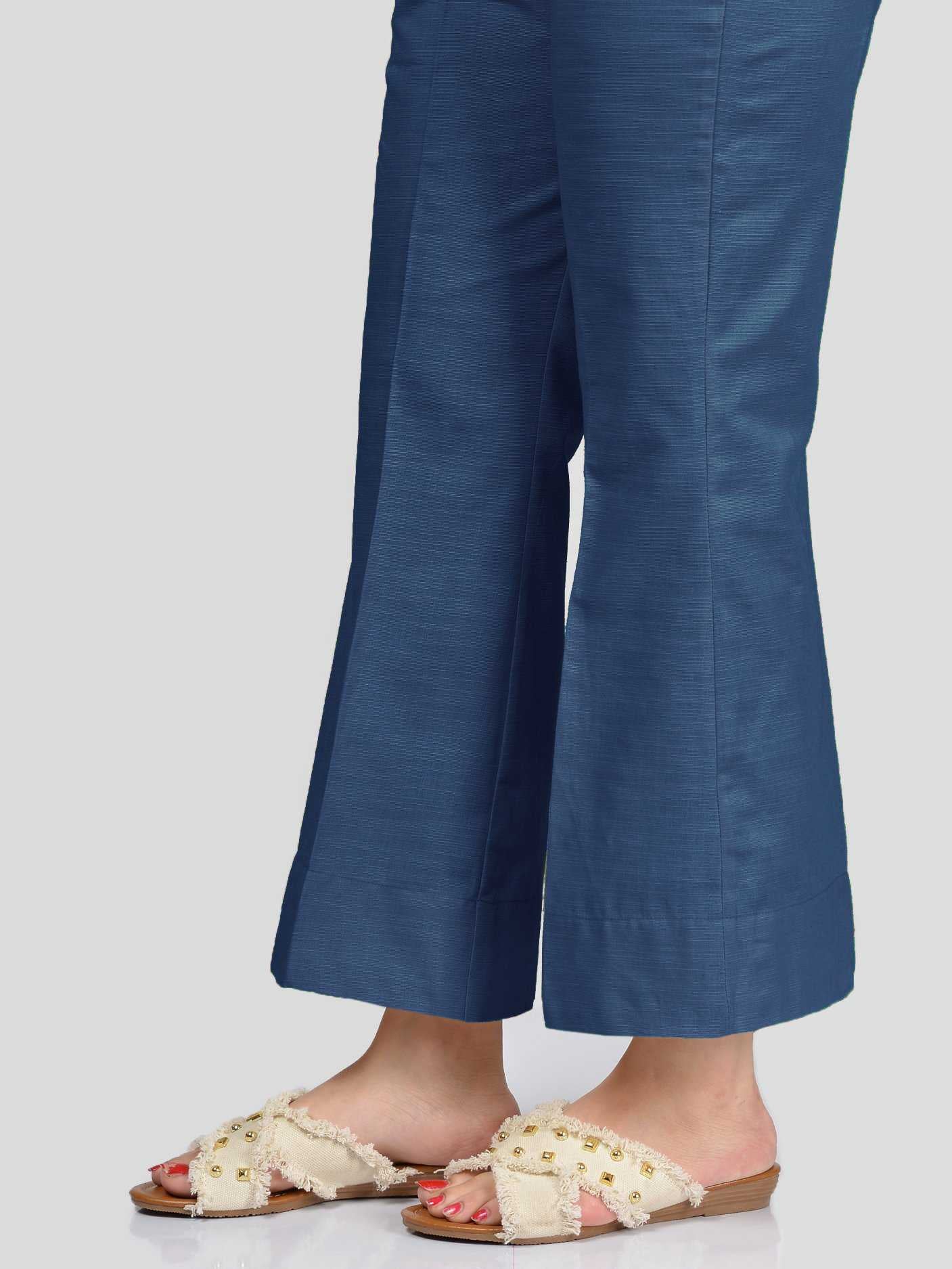 Limelight Unstitched Khaddar Trouser - Blue U1021-LSF-BLU 2019 | Limelight Sale 2020