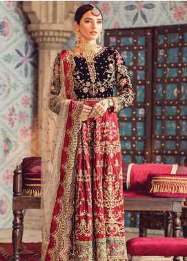 Zohra by Gulaal Embroidered Velvet Wedding Collection 03 Aabroo 2019