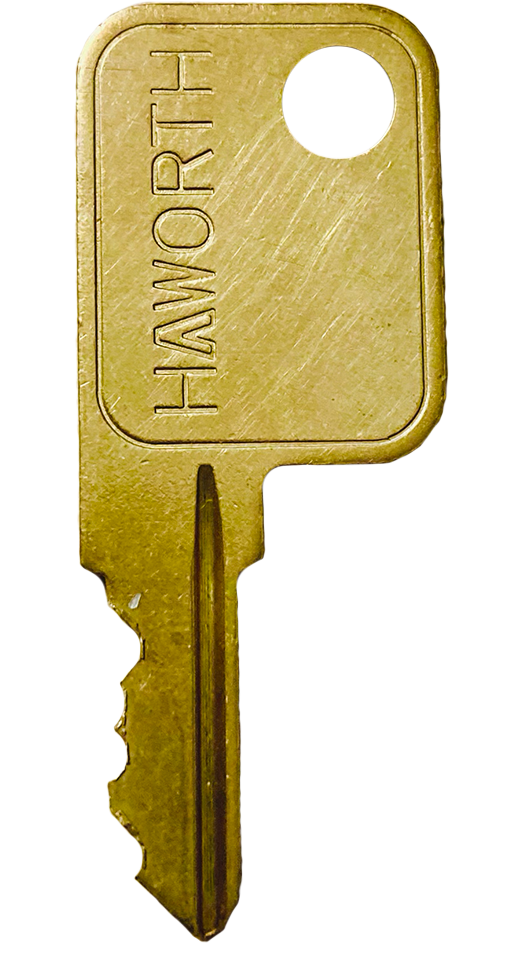 Haworth File Cabinet & Desk Keys SL051 thru SL100 Keys Cut to Code By Locksmith