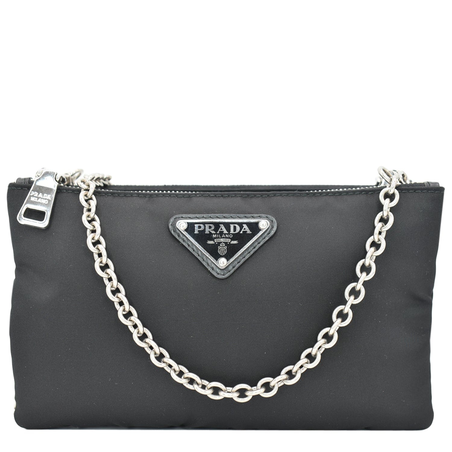 prada nylon chain crossbody