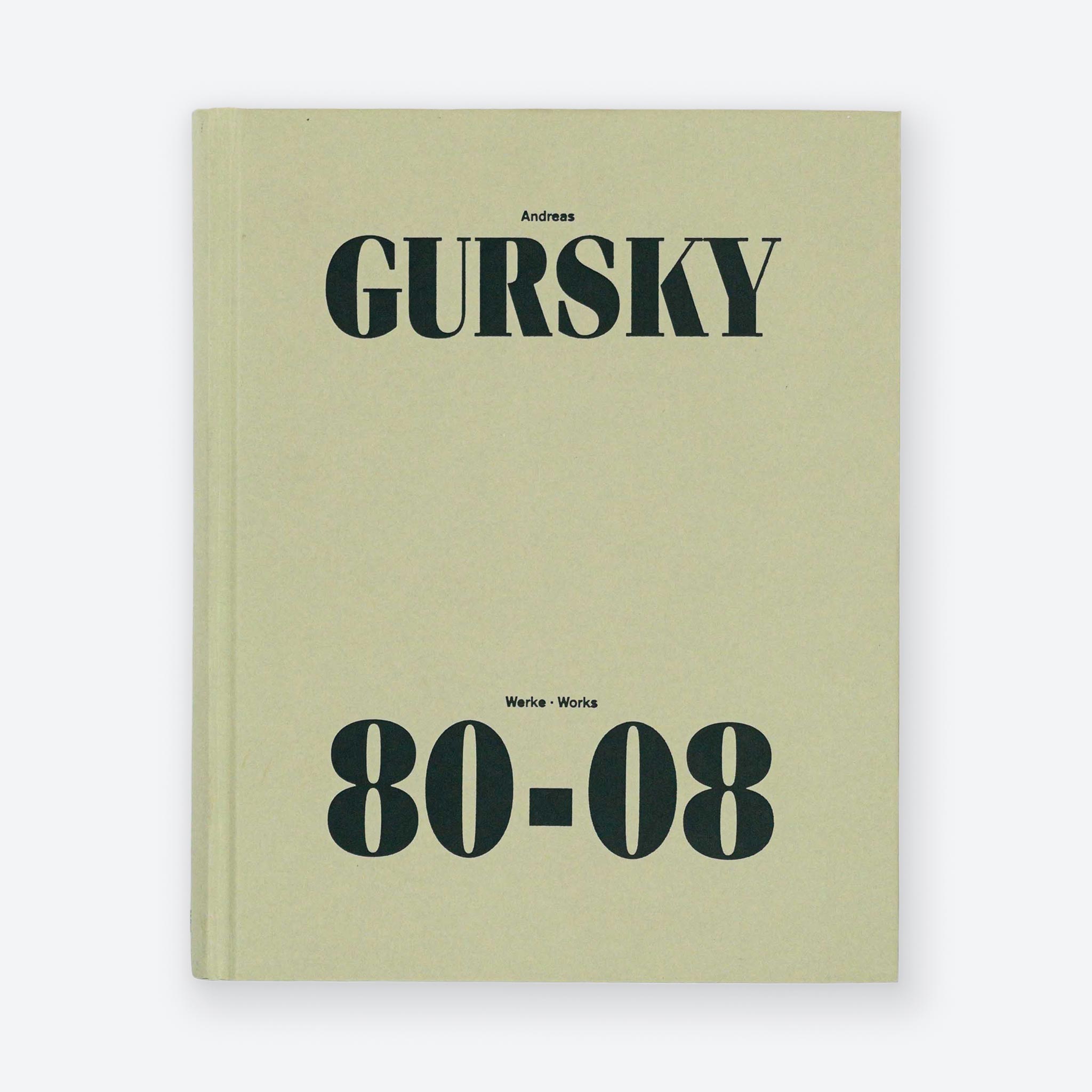 写真集Andreas Gursky: Werke/ Works 80-08 - 洋書