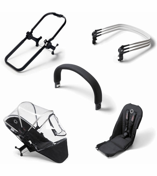 bugaboo donkey black frame