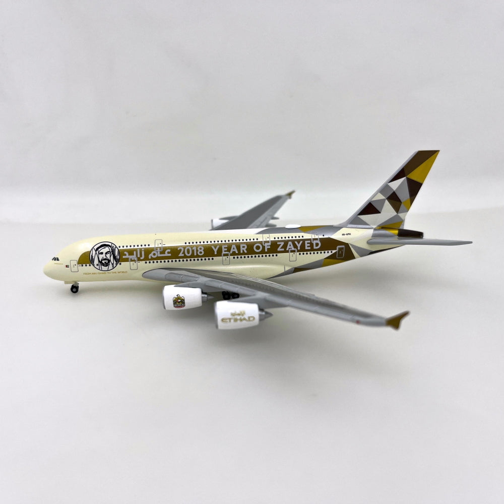 500 herpa エティハド 航空 A380-8000 旧カラー