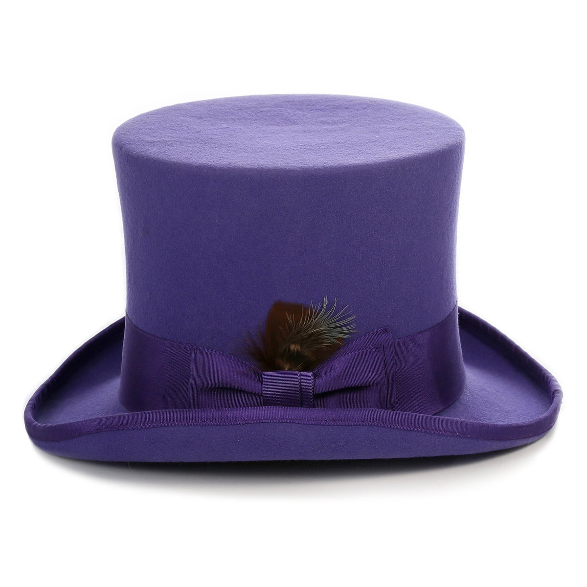 mens purple top hat