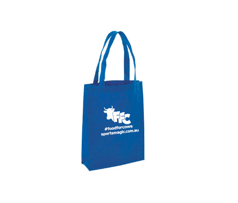 #FOOD FOR COWS - Tote Bag (Blue)