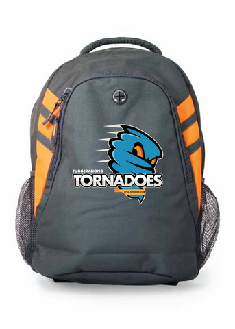 TUGGERANONG LAA - Backpack (Slate/Orange)