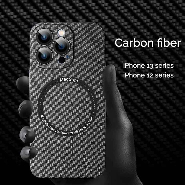 MagSafe light and thin carbon fiber case for iPhone series – VvoCase