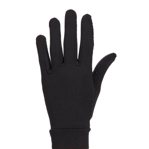 Gants équitation femme 140 noir