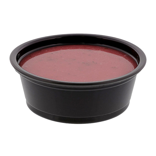 1.5 Oz. Poly Black Portion Cup with Sauce